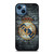 REAL MADRID FOOTBALL WOOD LOGO iPhone 14 Case Cover REAL MADRID FOOTBALL WOOD LOGO iPhone 14 Case Cover