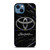 TOYOTA SUPRA EMBLEM PSYCHEDHELIC iPhone 14 Case Cover