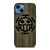 TRAFALGAR LAW ONE PIECE WOOD SYMBOL iPhone 14 Case Cover