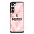 FENDI ROMA PINK TAPESTRY LOGO Samsung Galaxy S23 Case Cover FENDI ROMA PINK TAPESTRY LOGO Samsung Galaxy S23 Case Cover