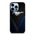 FORD MUSTANG BLLUE CARBON EMBLEM iPhone 13 Pro Max Case Cover