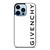 GIVENCHY PARIS WHITE LOGO iPhone 13 Pro Max Case Cover