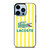LACOSTE YELLOW STRIPE iPhone 13 Pro Max Case Cover