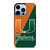 MIAMI HURRICANES LOGO CARBON iPhone 13 Pro Max Case Cover MIAMI HURRICANES LOGO CARBON iPhone 13 Pro Max Case Cover