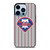 PHILADELPHIA PHILLIES CARBON LOGO iPhone 13 Pro Max Case Cover