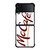 MCDONALD MCCAFE LOGO WHITE Samsung Galaxy Z Flip 4 Case Cover