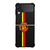 MANCHESTER UNITED STRIPE LOGO Samsung Galaxy Z Flip 3 Case Cover