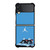 NIKE AIR JORDAN TRAVIS SCOTT BLUE Samsung Galaxy Z Flip 3 Case Cover