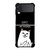 RIPNDIP CAT DONT TOUCH MY PHONE Samsung Galaxy Z Flip 3 Case Cover