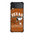 TEXAS LONGHORNS SNOOPY CARTOON Samsung Galaxy Z Flip 3 Case Cover
