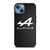 ALPINE LOGO CARBON iPhone 13 Case Cover