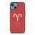 ARIES ZODIAC SIGN PINK iPhone 13 Case Cover