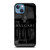 BUGARI BLACK WHITE iPhone 13 Case Cover