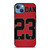MICHAEL JORDAN LEATHER KIT iPhone 13 Case Cover