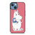 MOOMIN KAWAII CARTOON PINK iPhone 13 Case Cover MOOMIN KAWAII CARTOON PINK iPhone 13 Case Cover