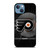PHILADELPHIA FLYERS METAL EMBLEM iPhone 13 Case Cover