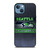 SEATTLE SEAHAWKS FOOTBALL METAL LOGO iPhone 13 Case Cover