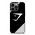 GYMSHARK WHITE CARBON LOGO iPhone 13 Pro Case Cover