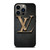 LOUIS VUITTON GOLD LEATHER iPhone 13 Pro Case Cover