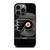 PHILADELPHIA FLYERS METAL EMBLEM iPhone 13 Pro Case Cover