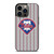 PHILADELPHIA PHILLIES CARBON LOGO iPhone 13 Pro Case Cover