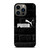 PUMA BLACK WALL TEXTURE iPhone 13 Pro Case Cover