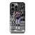 ROB GRONKOWSKI NEW ENGLAND PATRIOTS BLACK WHITE iPhone 13 Pro Case Cover