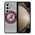 ALABAMA CRIMSON TIDE CIRCLE TEXTURE Samsung Galaxy Z Fold 5 Case Cover