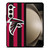 ATLANTA FALCONS FOOTBALL STRIPE LOGO Samsung Galaxy Z Fold 5 Case Cover