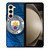 MANCHESTER CITY METAL LOGO Samsung Galaxy Z Fold 5 Case Cover