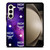 MCM WORLDWIDE COLORFUL GALAXY Samsung Galaxy Z Fold 5 Case Cover