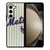 NEW YORK METS BASEBALL STRIPE SYMBOL Samsung Galaxy Z Fold 5 Case Cover