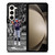 ROB GRONKOWSKI NEW ENGLAND PATRIOTS BLACK WHITE Samsung Galaxy Z Fold 5 Case Cover