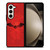 THE BATMAN RED LOGO Samsung Galaxy Z Fold 5 Case Cover