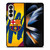 FC BARCELONA BRUSHED LOGO Samsung Galaxy Z Fold 4 Case Cover