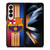 FC BARCELONA STRIPE LOGO Samsung Galaxy Z Fold 4 Case Cover