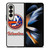 NEW YORK ISLANDERS BADGE CARBON Samsung Galaxy Z Fold 4 Case Cover