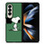 PEANUTS SNOOPY DOG APPLE LOGO Samsung Galaxy Z Fold 4 Case Cover