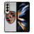 PORSCHE SILVER METAL EMBLEM Samsung Galaxy Z Fold 4 Case Cover