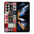 UNDER ARMOUR LOGO COLLAGE Samsung Galaxy Z Fold 4 Case Cover