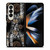VERCASE CAMO LEAF BLACK WHITE Samsung Galaxy Z Fold 4 Case Cover