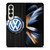 VOLKSWAGEN VW WOODEN EMBLEM Samsung Galaxy Z Fold 4 Case Cover
