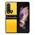 LAMBORGHINI YELLOW LOGO Samsung Galaxy Z Fold 3 Case Cover