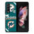 MIAMI DOLPHINS FOOTBALL HELMET LOGO Samsung Galaxy Z Fold 3 Case Cover