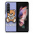 MOSCHINO TOY LOGO PURPLE Samsung Galaxy Z Fold 3 Case Cover