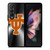 TEXAS LONGHORNS METAL LOGO Samsung Galaxy Z Fold 3 Case Cover