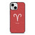 ARIES ZODIAC SIGN PINK iPhone 13 Mini Case Cover