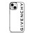 GIVENCHY PARIS WHITE LOGO iPhone 13 Mini Case Cover