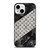LOUIS VUITTON BLACK FURRY iPhone 13 Mini Case Cover