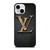 LOUIS VUITTON GOLD LEATHER iPhone 13 Mini Case Cover